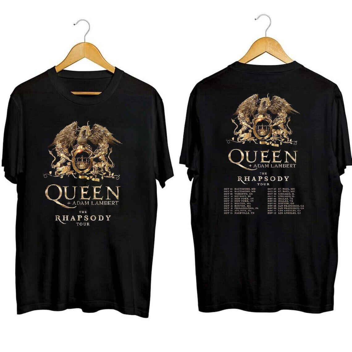 Queen The Rhapsody Tour 2023 T-Shirt
