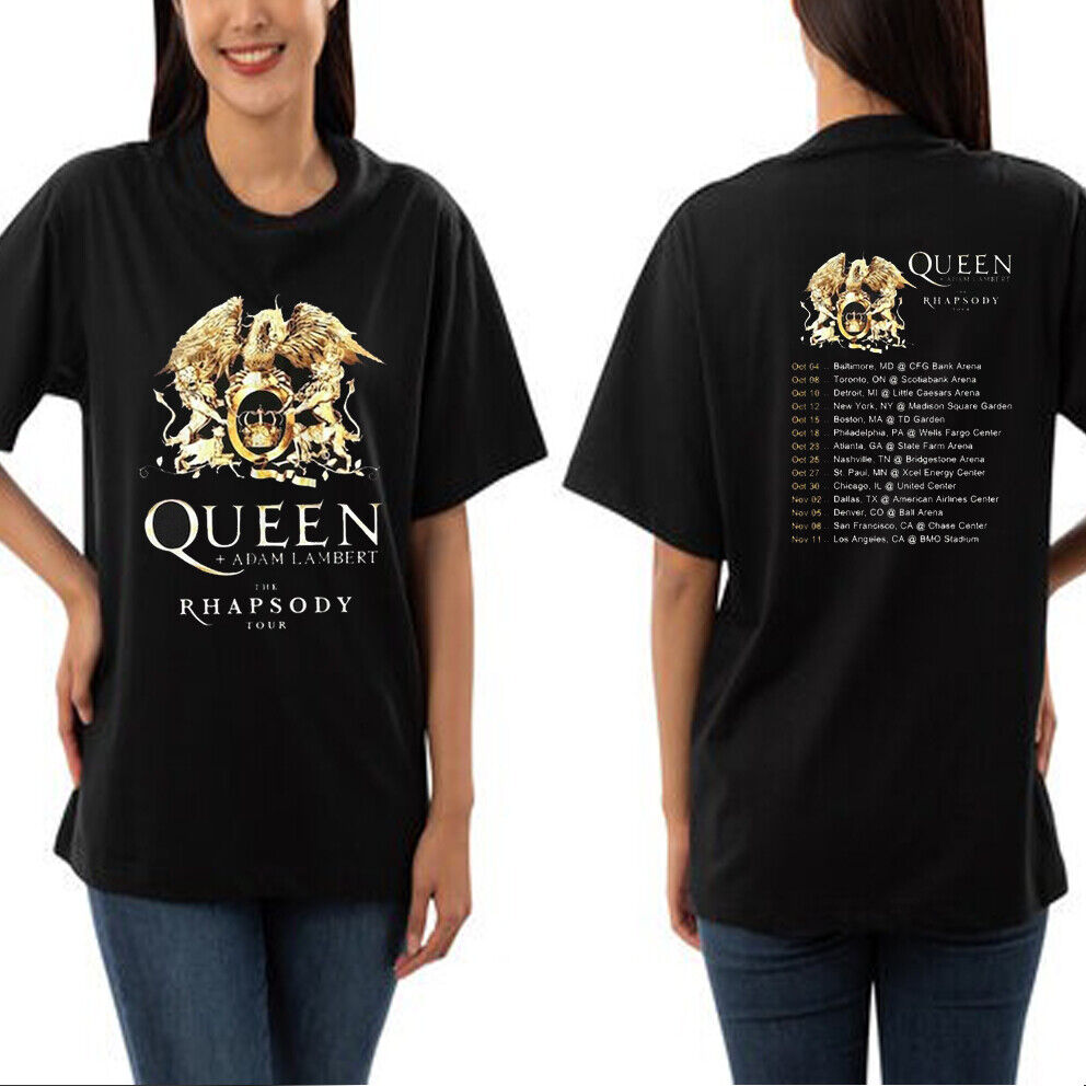 Queen Adam Lambert The Rhapsody Tour 2023 T-Shirt,