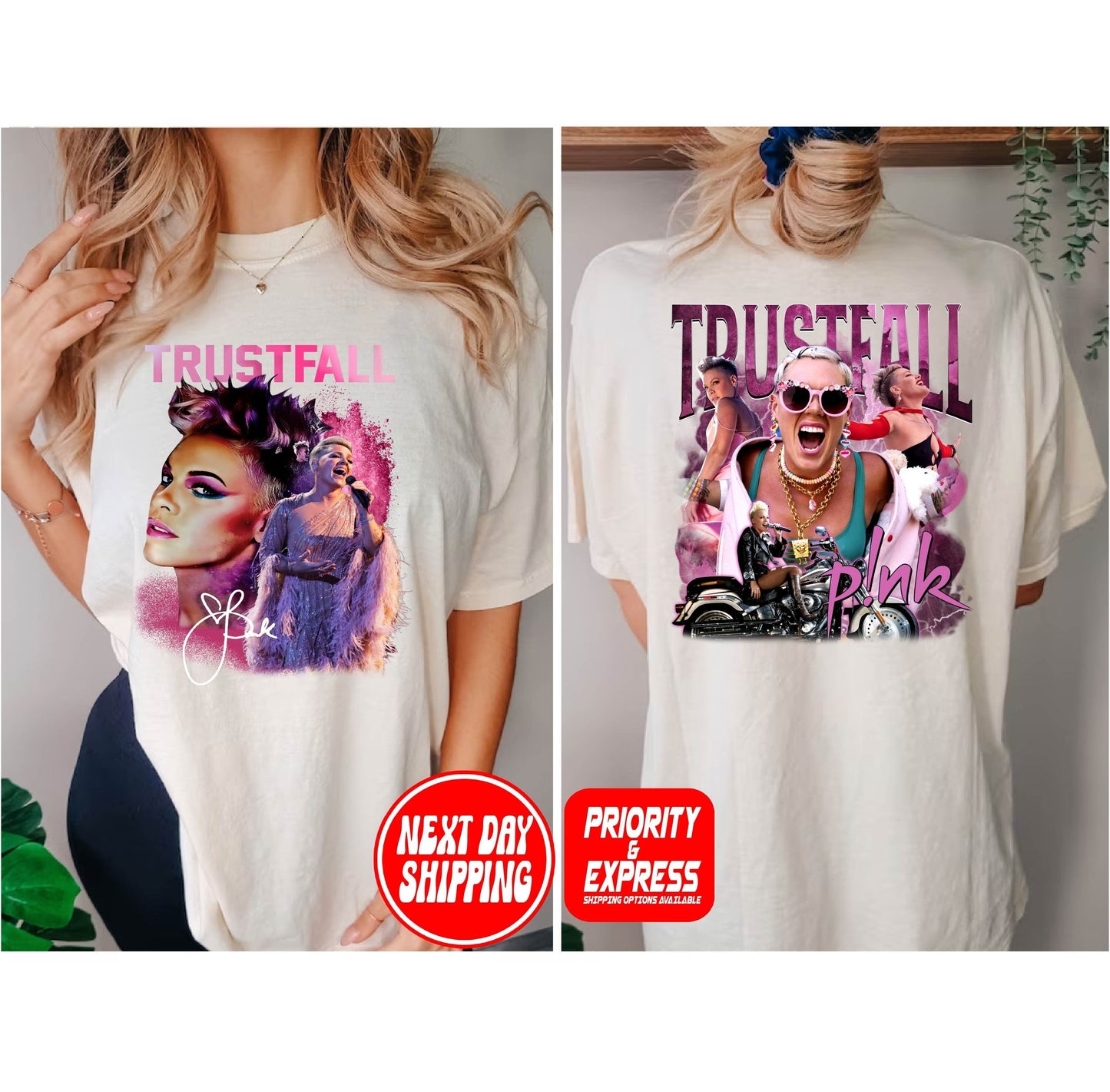 P!nk Pink Singer Summer 2023 Tour Shirt,Pink Fan Lovers Shirt