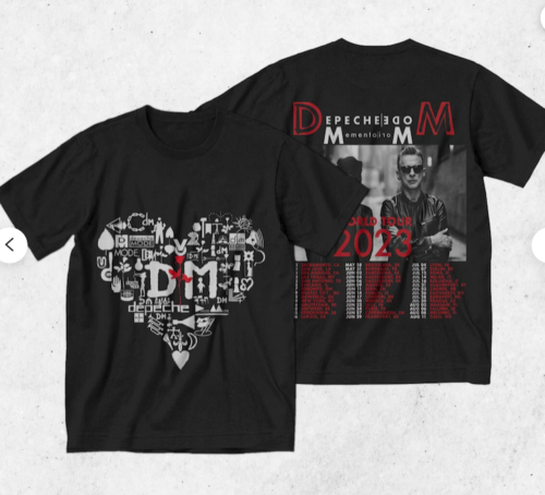 Depeche Mode Band Tour 2023 Shirt, 2023 Depeche Mode Memento Mori World Tour