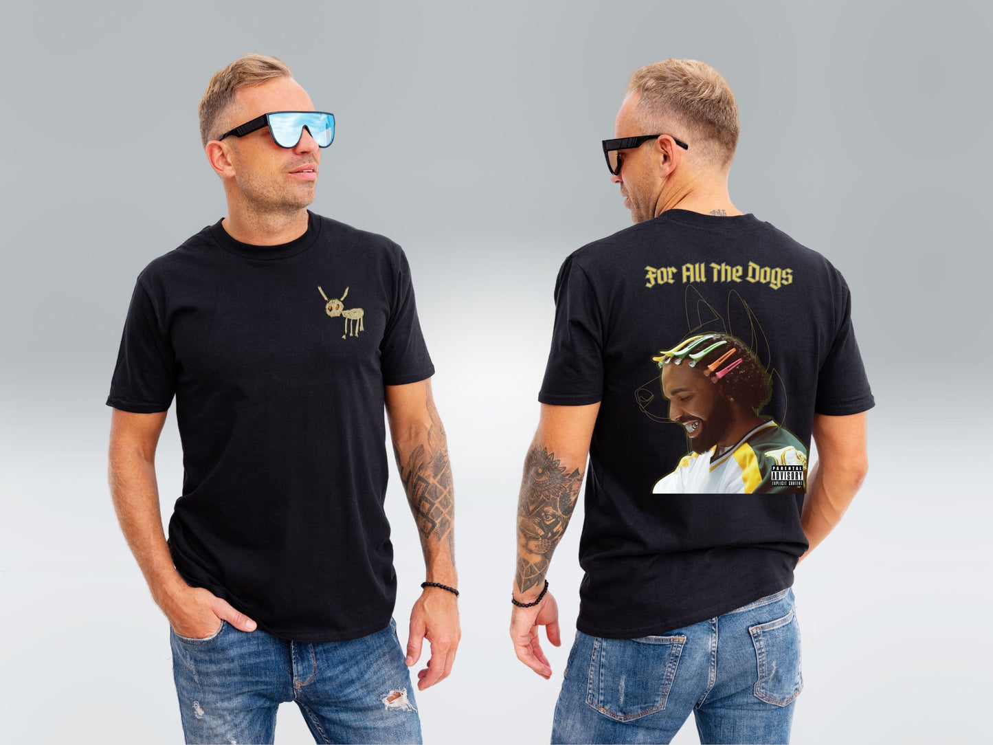 Drake For All the Dogs Tee, Drake Tee, For All The Dogs, Rapper, Drake Fan Gift