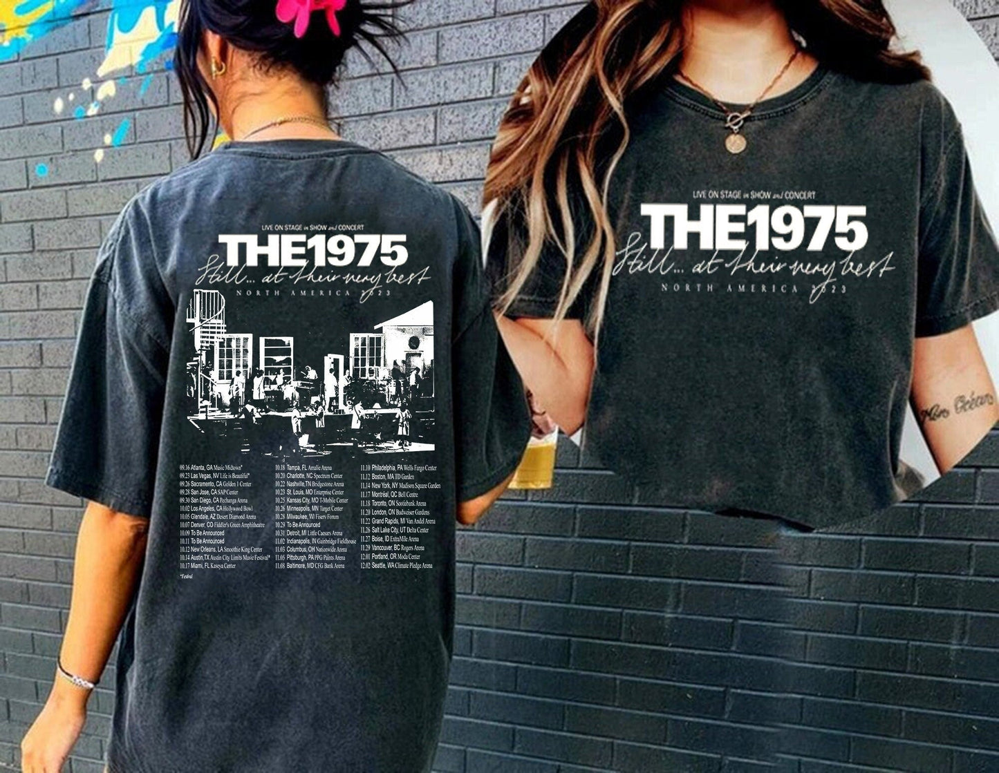 Vintage The 1975 Tour 2023 Shirt, The 1975 Concert Shirt