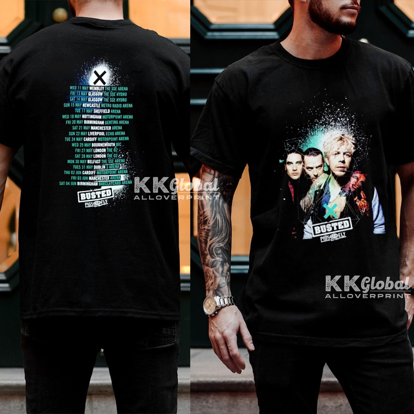 Busted 2023 Tour T-Shirt, Music Band Shirt, Greatest Hits Busted Band Shirts