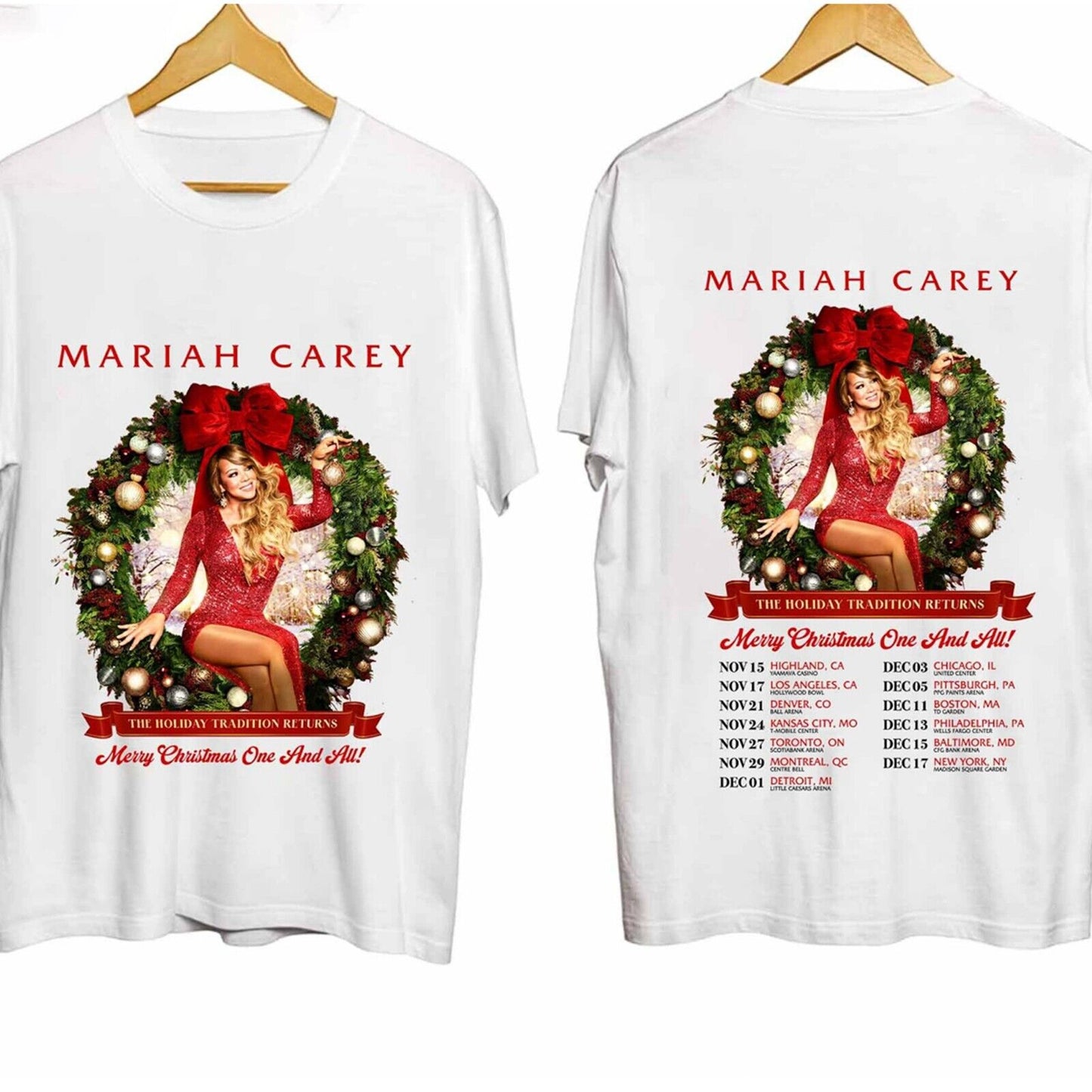 New Mariah Carey Merry Christmas One And All Tour 2023