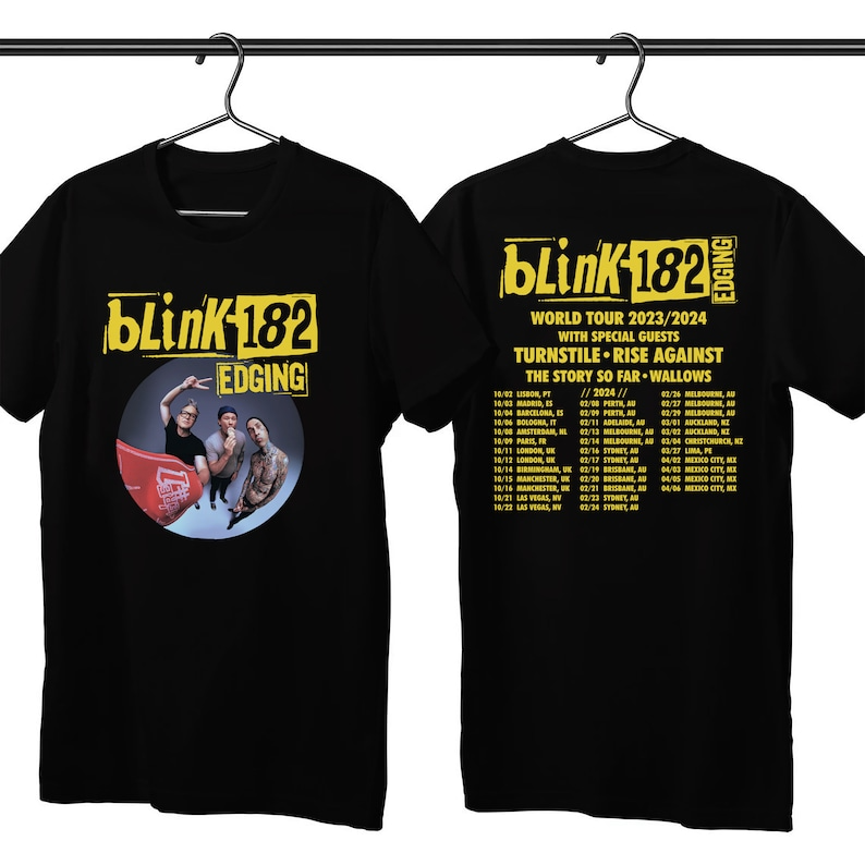 B182 Music Band 2023 T-shirt, World Music Tour 2023 Shirt