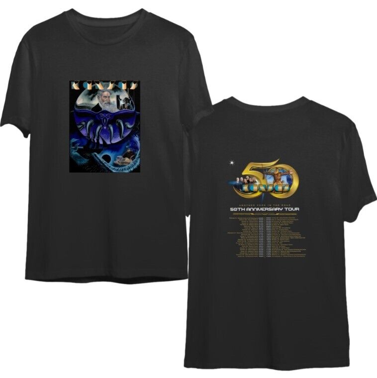 Kansas Band Tour 2023 Another Folk In The Road 50Th Anniversary T-Shirt