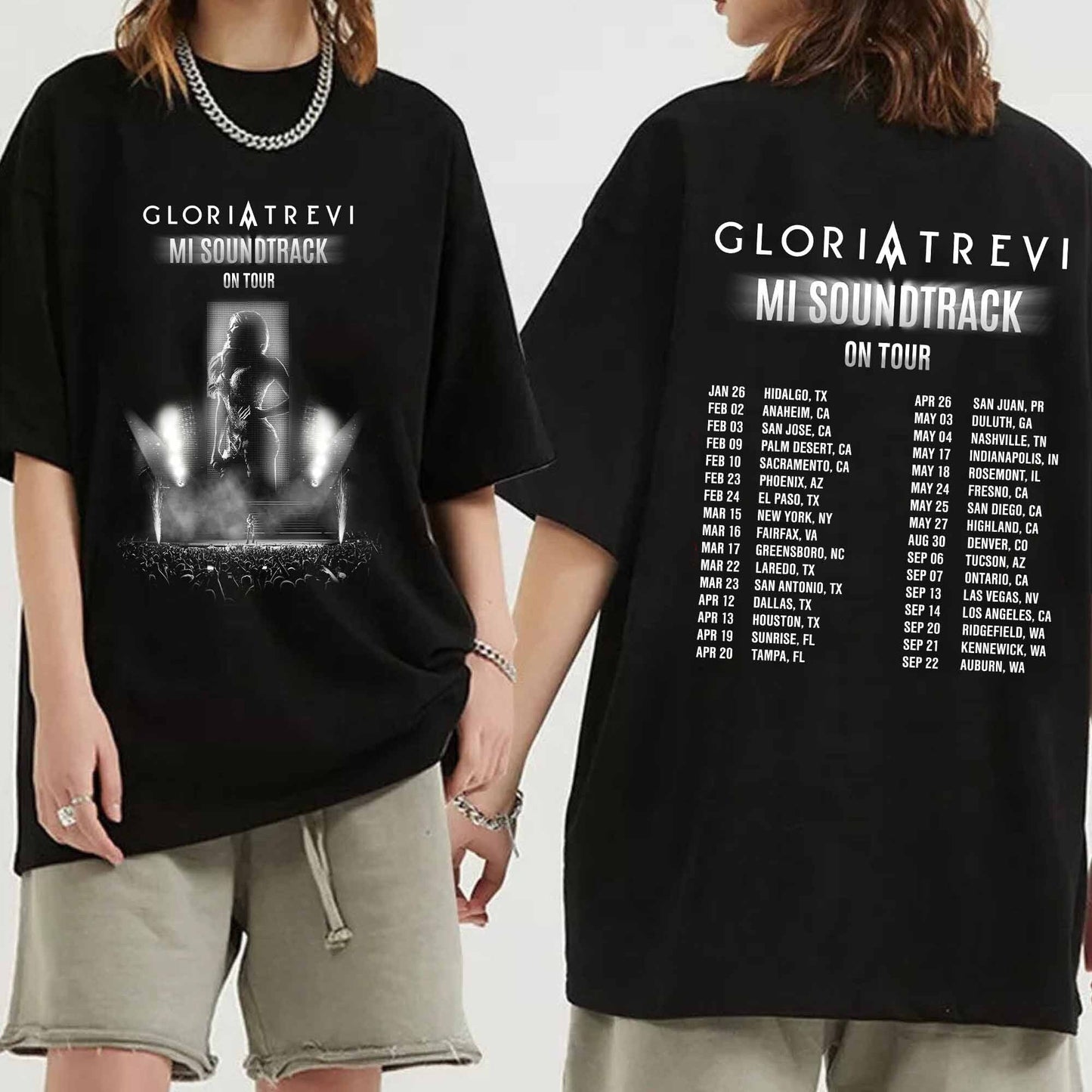 Gloria Trevi Mi Sound Track Tour 2024 Shirt