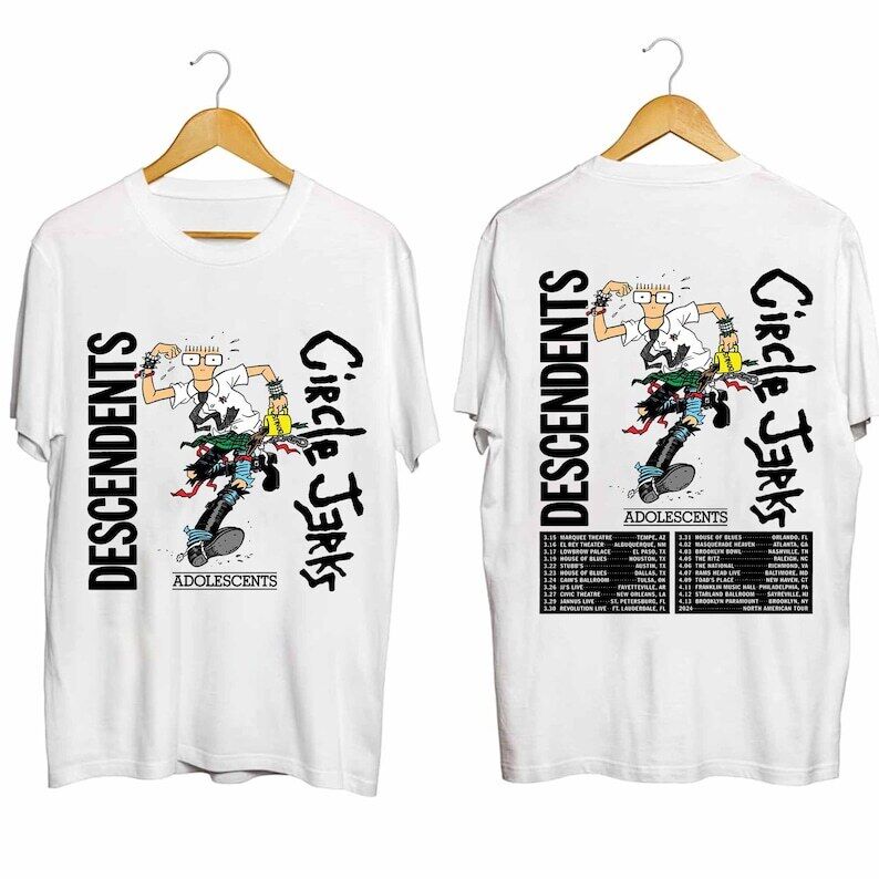 Descendents 2024 Tour Shirt, 2024 Concert Shirt For Fan