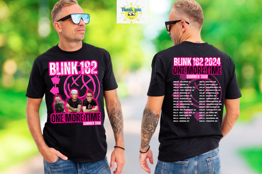 B182 Tour 2023 2024 T-Shirt Band World B182