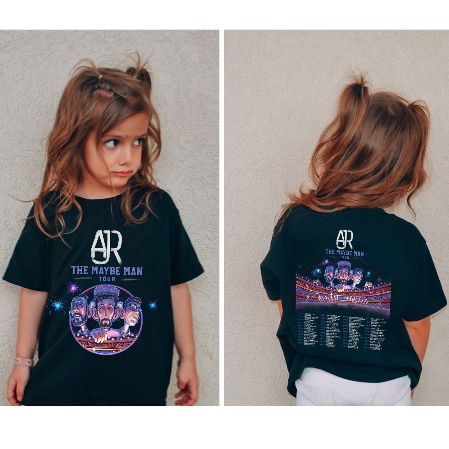 AJR The Maybe Man Tour 2024 Tour Kids Shirt, AJR Band Fan Shirt