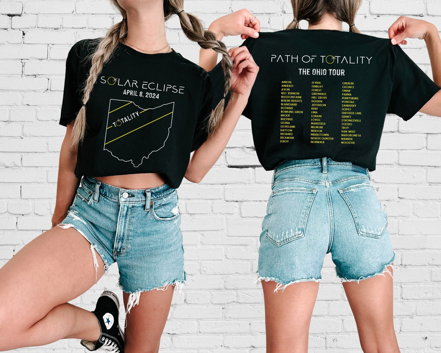 Total Solar Eclipse 2024 Ohio Unisex