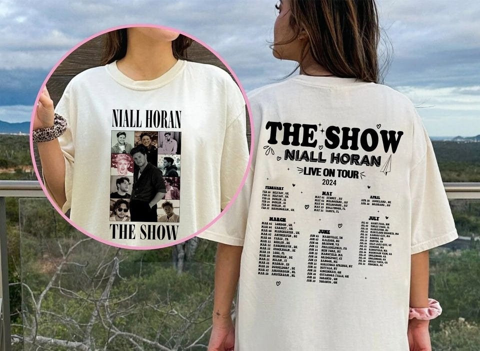 Niall tshirt horan , The show Niall Live on tour 2024 horan Shirt, Tour 2024 shirt