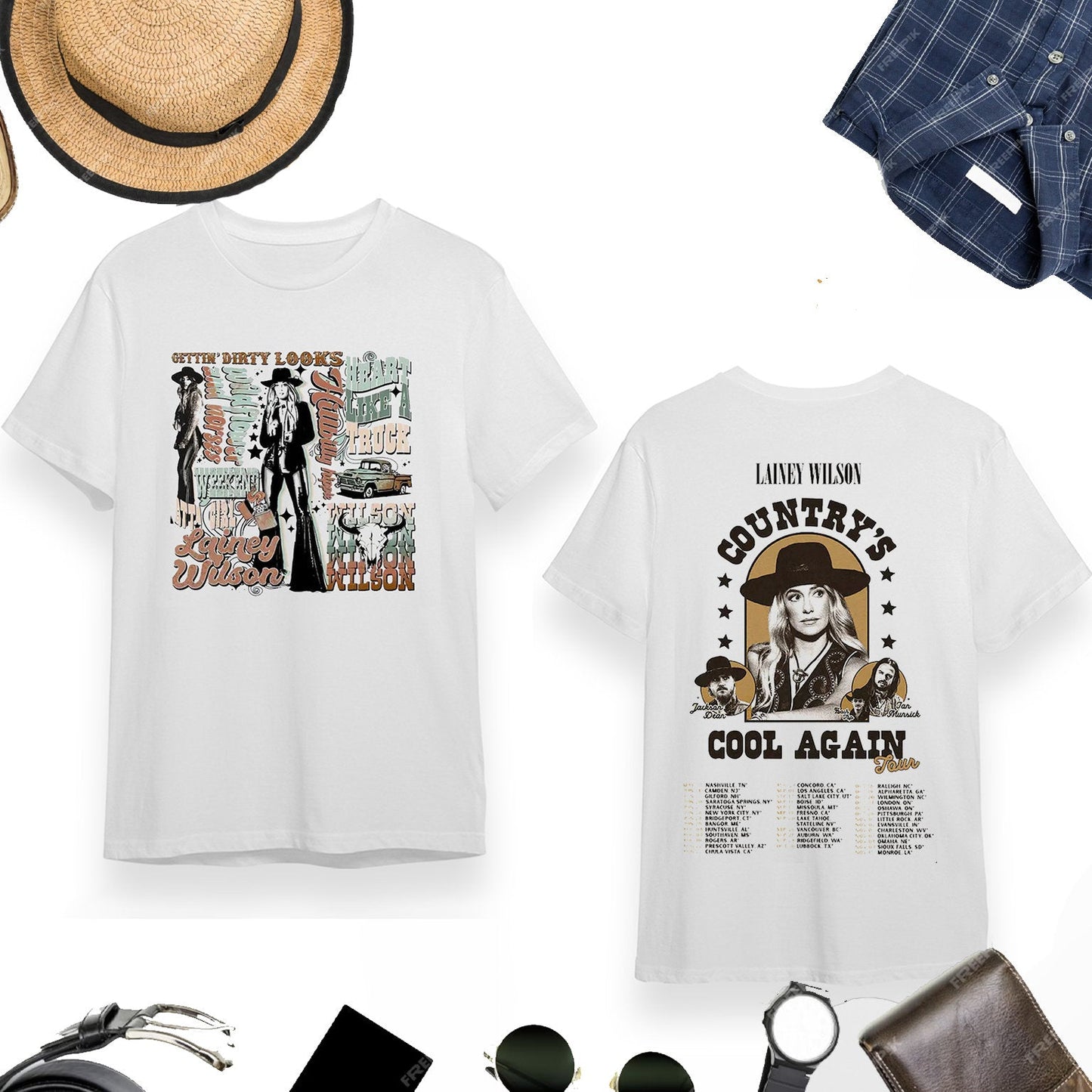 Country's Cool Again Tour Shirt 2024, Lainey Wilson Shirt