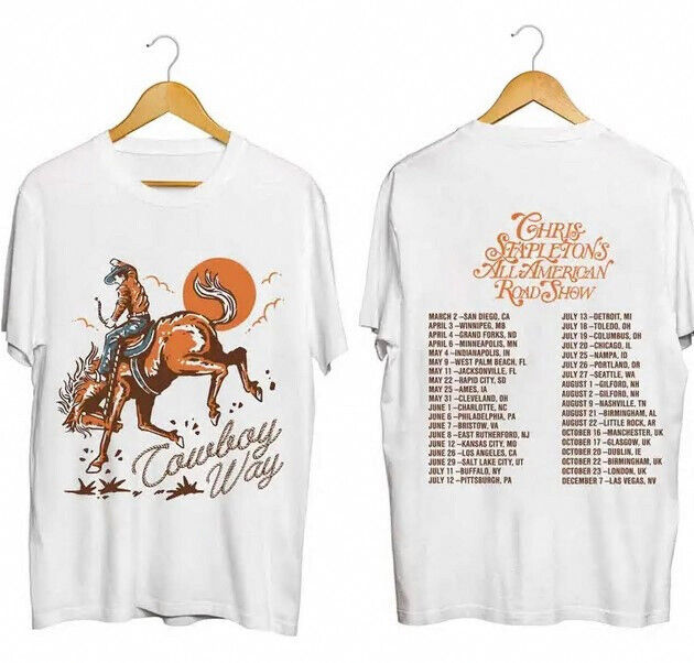 Chris Stapleton All American Road Show 2024 Tour T-Shirt