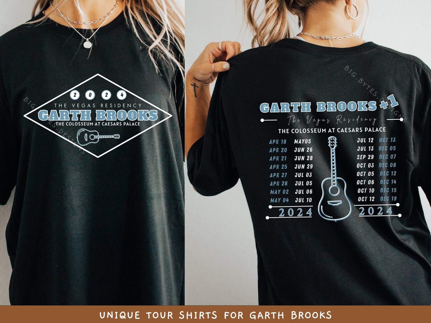 Editable Garth Brooks Shirt
