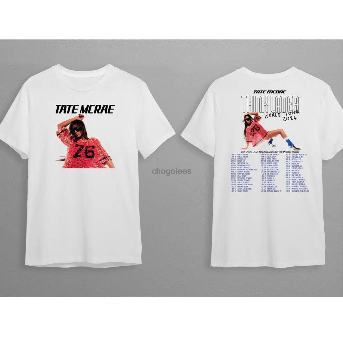 Tate McRae The Think Later Tour 2024 Shirt