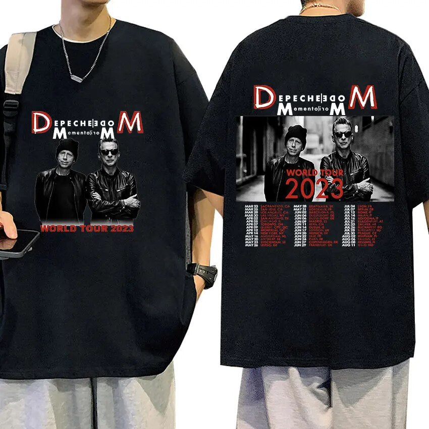 British Band Depeche Cool Mode Memento Mori Graphic T Shirts