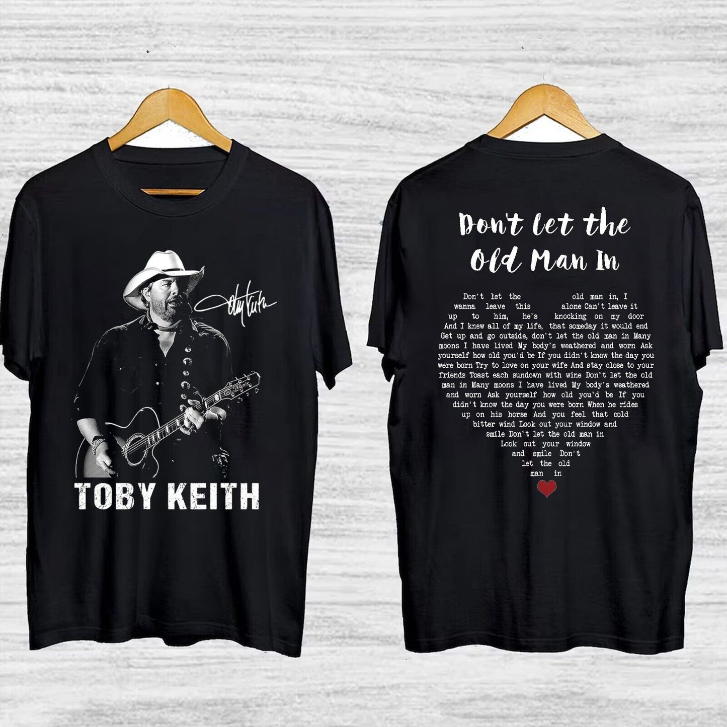 Toby Keith T-Shirt, Toby Keith In Memory 1961-2024 T-Shirt