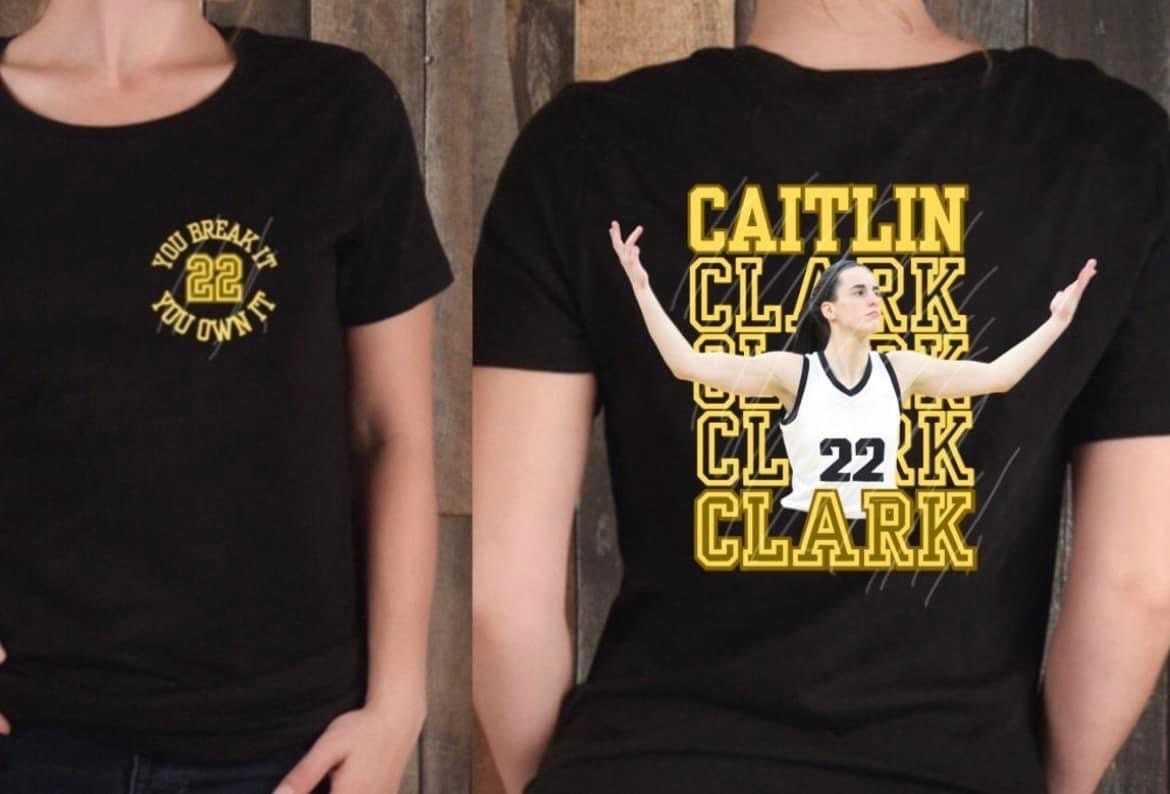Caitlin Clark shirt Caitlin Clark png college basketball T Shirt