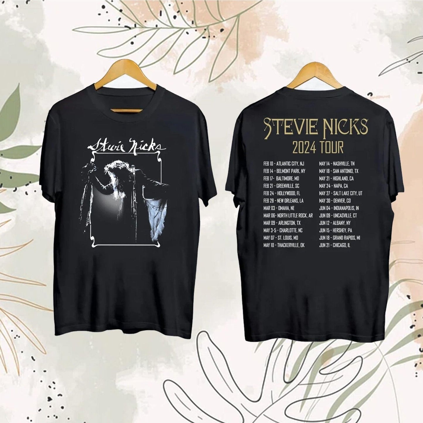 Stevie Nicks 2024 Tour TShirt