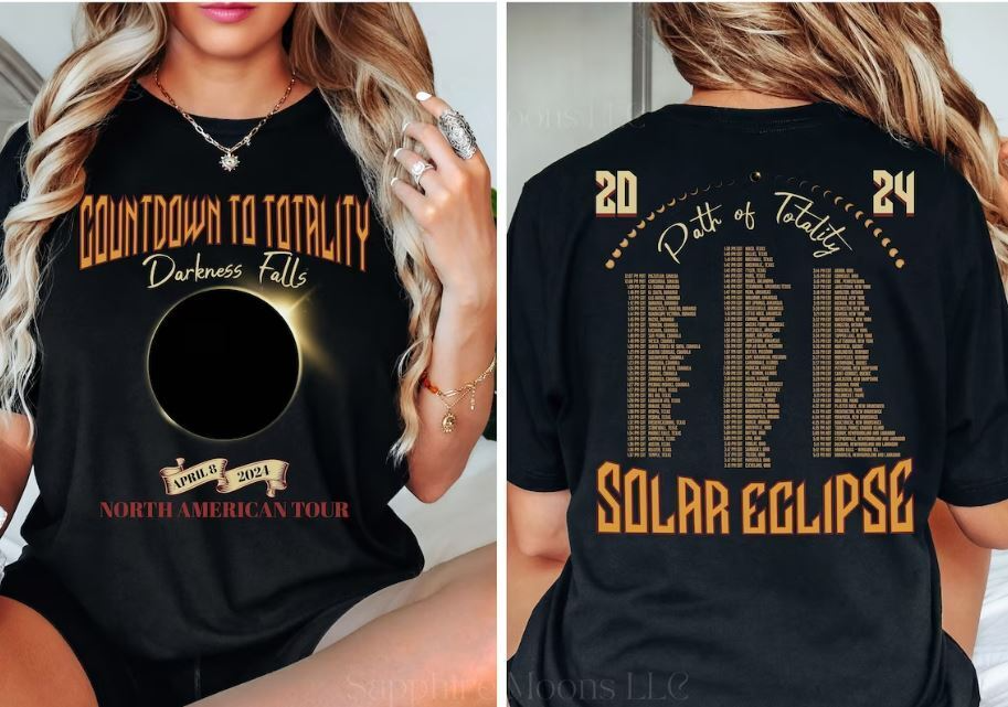 Total Solar Eclipse April 8th 2024 T-Shirt