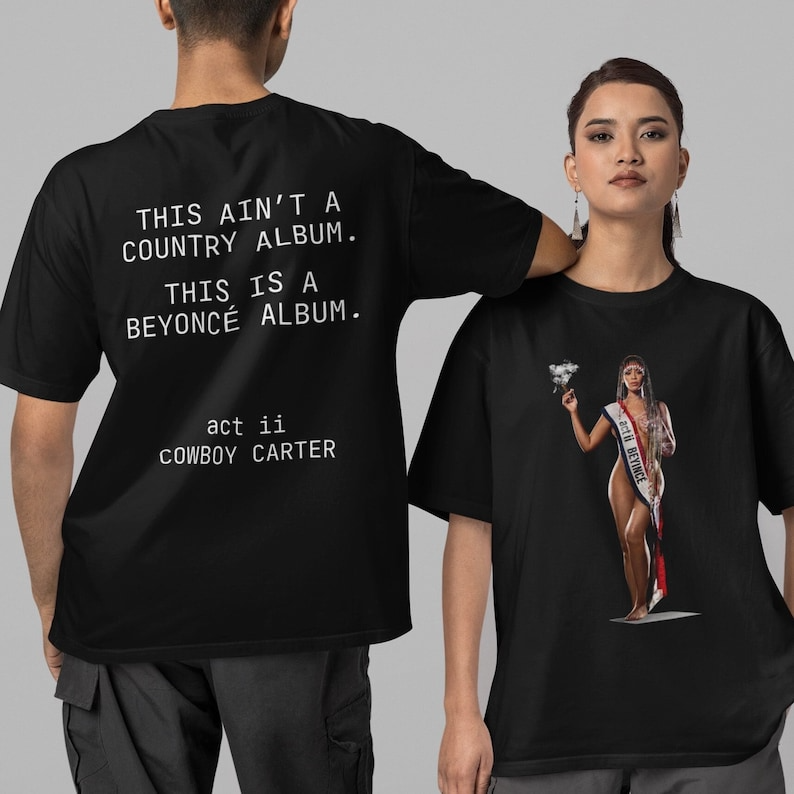 Beyonce Cowboy Carter Shirt, Beyincé Vinyl Art, act ii Country Music Shirt