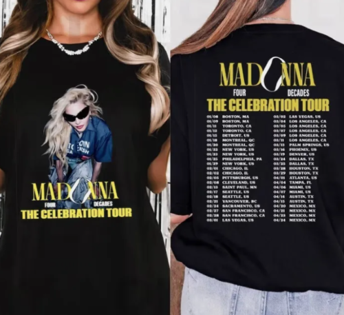 Madonna The Celebration Tour 2024 Shirt,