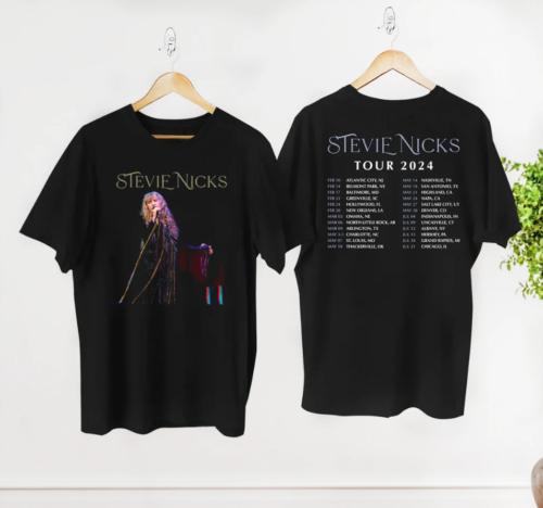 90s Vintage Stevie Nicks Shirt, 2024 Stevie Nicks Tour Live In Concert T-Shirt