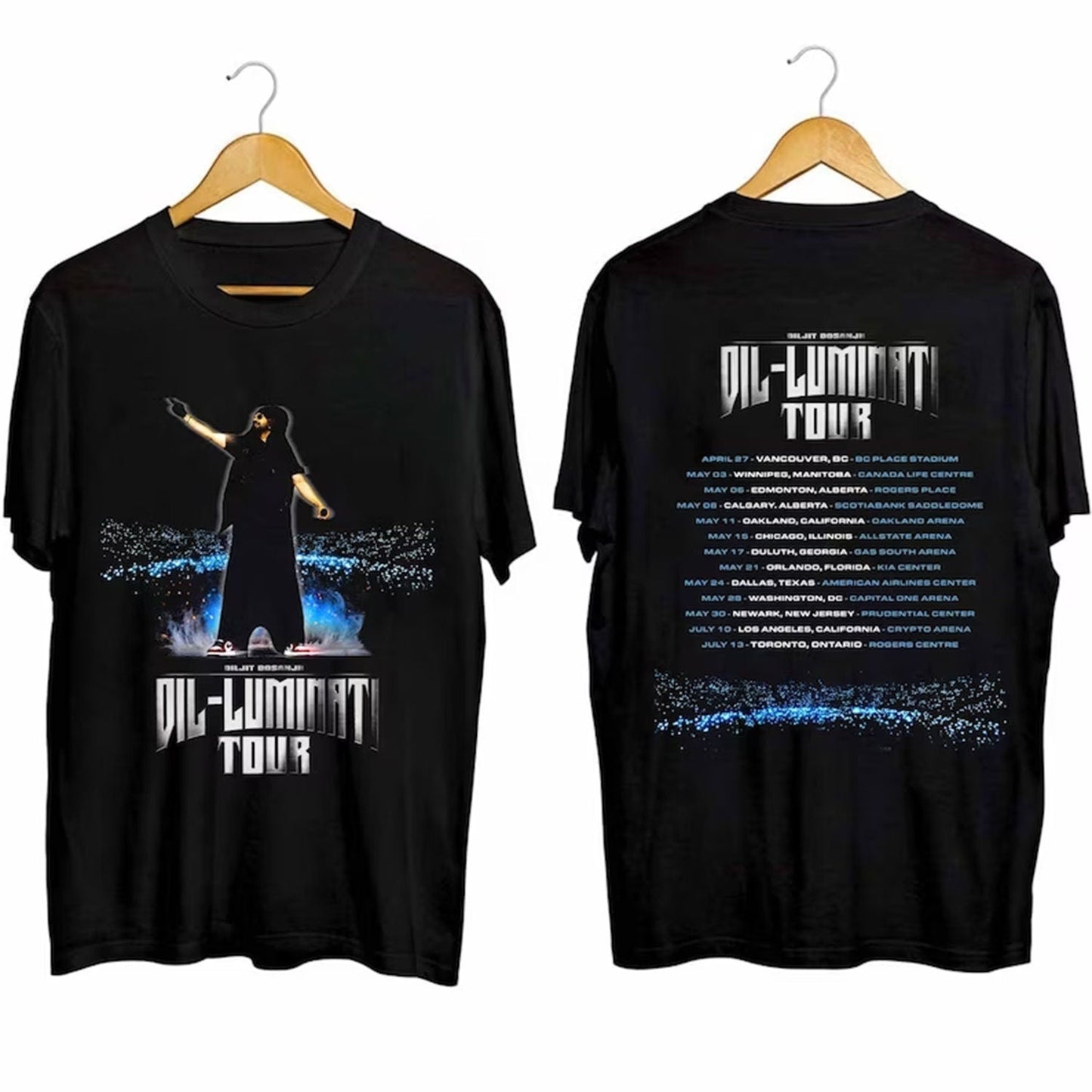 Diljit Dosanjh 2024 Dil-Luminati Tour Shirt, Diljit Dosanjh Fan Shirt, Diljit Dosanjh 2024 Concert Shirt