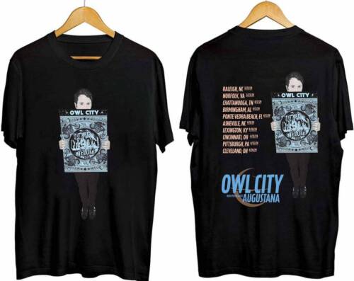 Owl City To The Moon Tour 2024, Owl City Band Fan T-Shirt