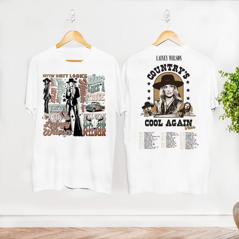 2024 Lainey Wilson Country s Cool Again Tour Shirt Lainey Wilson Shirt