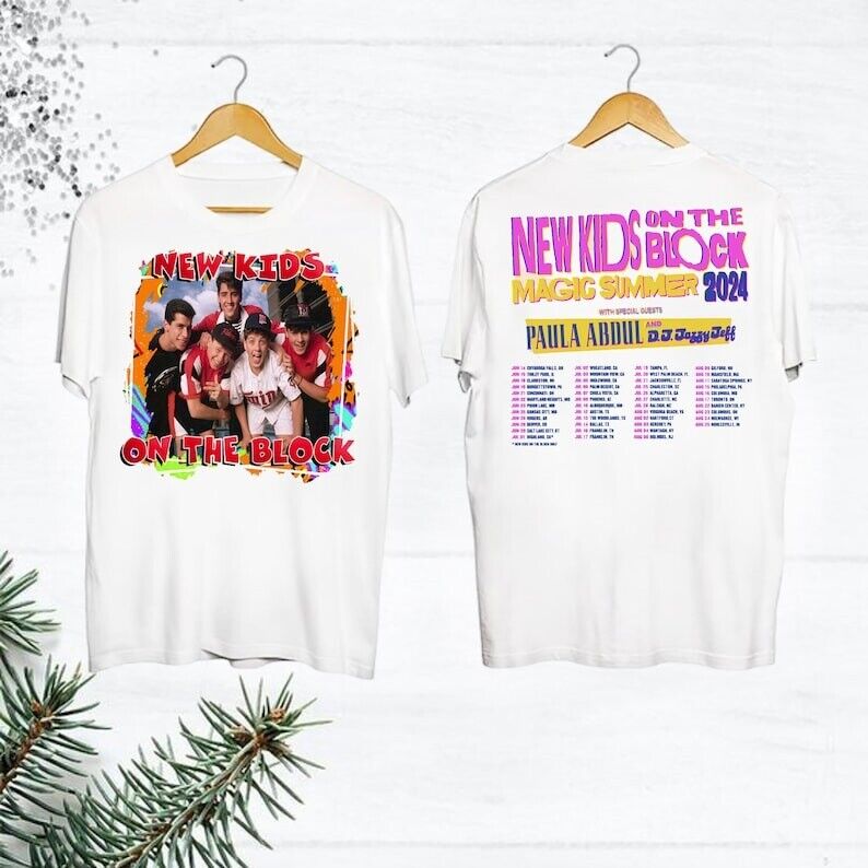 NKOT Block The Magic Summer Tour 2024 Shirt, NK on The Block Fan Shirt