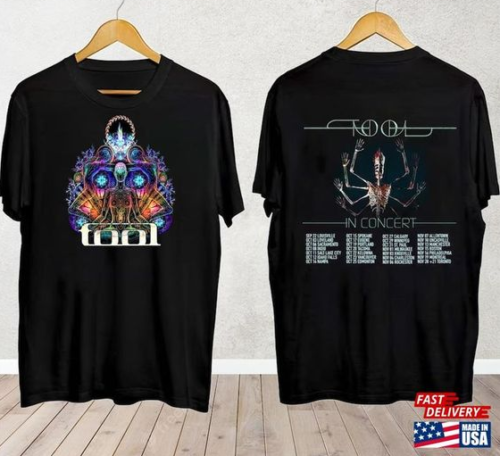 Tool In Concert 2023 Shirt Band Fan Tour T-shirt Double Sided