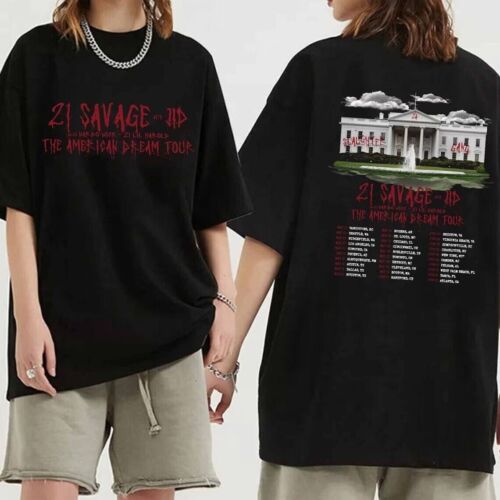21 Savage The American Dream Tour 2024 Music T-Shirt