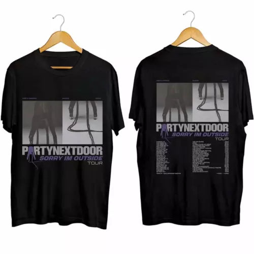 PartyNextDoor Sorry I’m Outside Tour 2024 Shirt, PartyNextDoor Fan Shirt