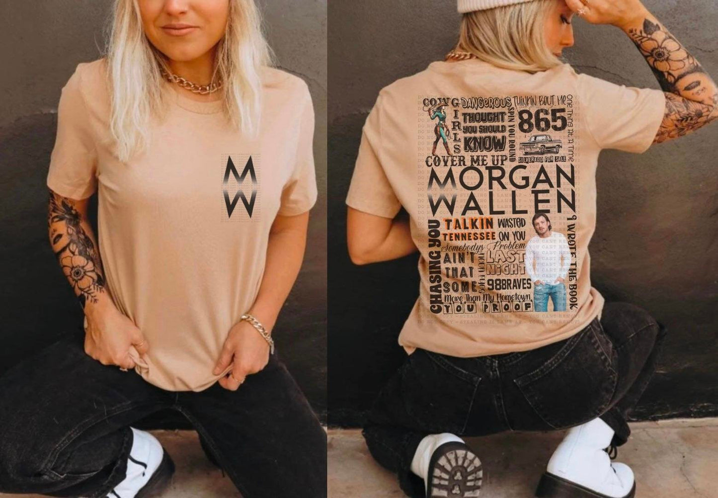 Country Music Song Title Shirt MW tshirt MW merch