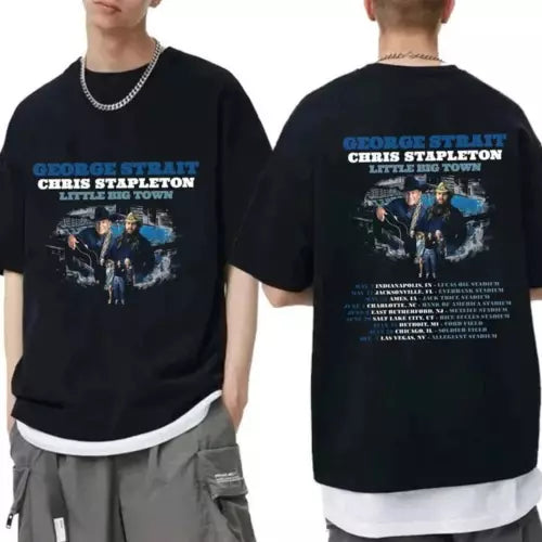 GS & Chris Stapleton 2024 Stadium Shows T-Shirt