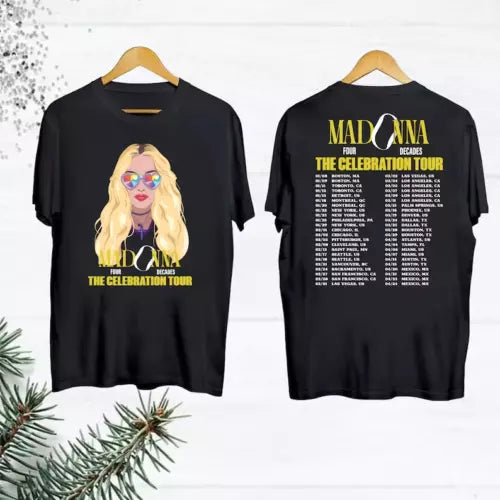 2024 Madonna The Celebration Tour T-Shirt, Madonna Shirt Fan Gifts