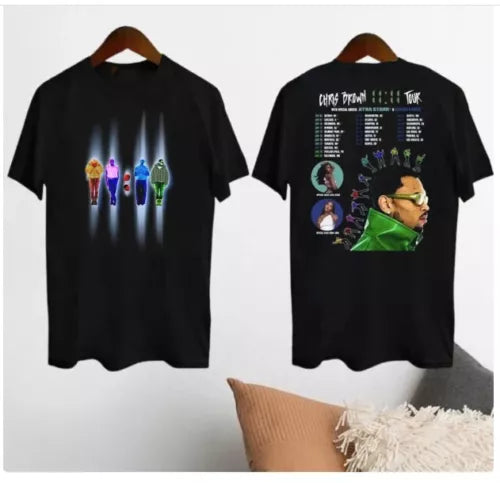 1111 Tour Chris Brown 2024 Shirt, Chris Brown Fan Shirt