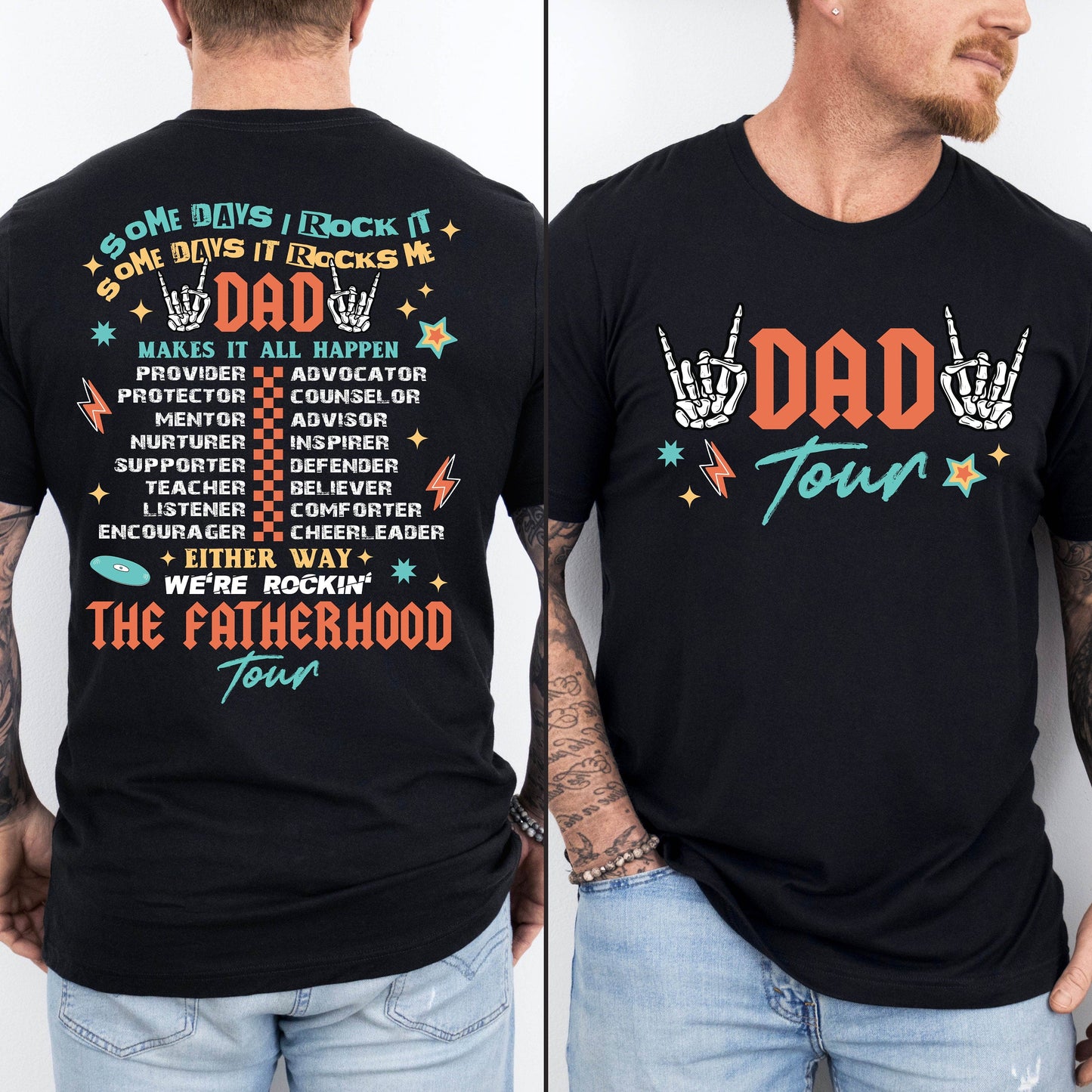 Dad Tour Shirt, Funny Father's Day Gift For Dad, Fatherhood Shirt, Funny Dad Shirt, Cool Father Birthday Shirt