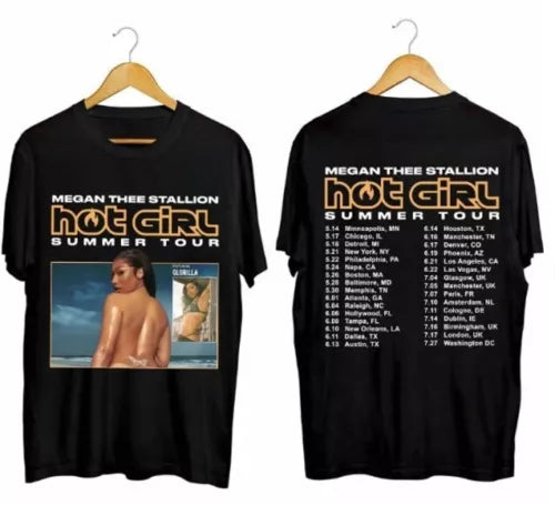 Megan Thee Stallion - Hot Girl Summer Tour 2024 Unisex Shirts