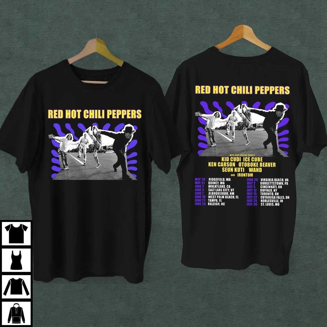 Red Hot Chili Peppers 2024 Tour With Very Special Guest Tshirt Red Hot Chili Peppers