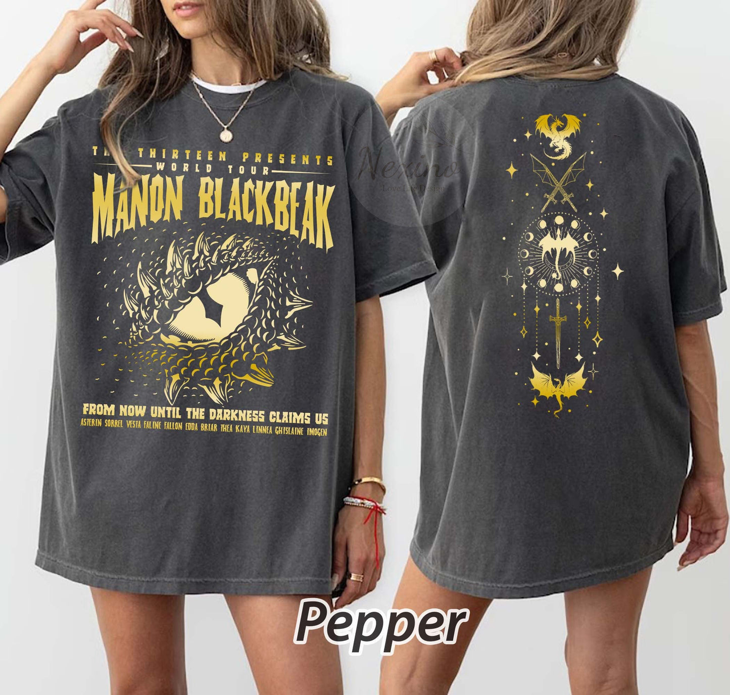 The Thirteen Throne Of Glass Shirt, From Now Until The Darkness Claims Us