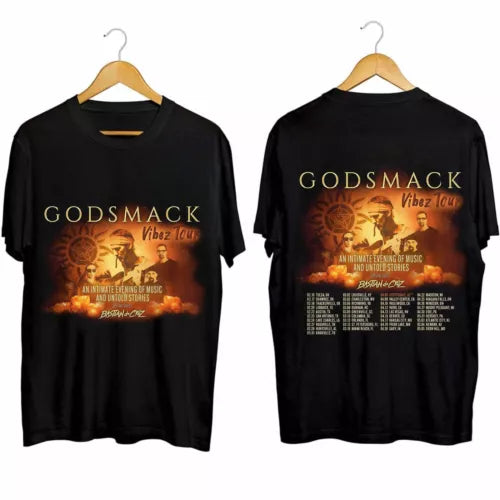Godsmack Vibez 2024 North American Tour Shirt