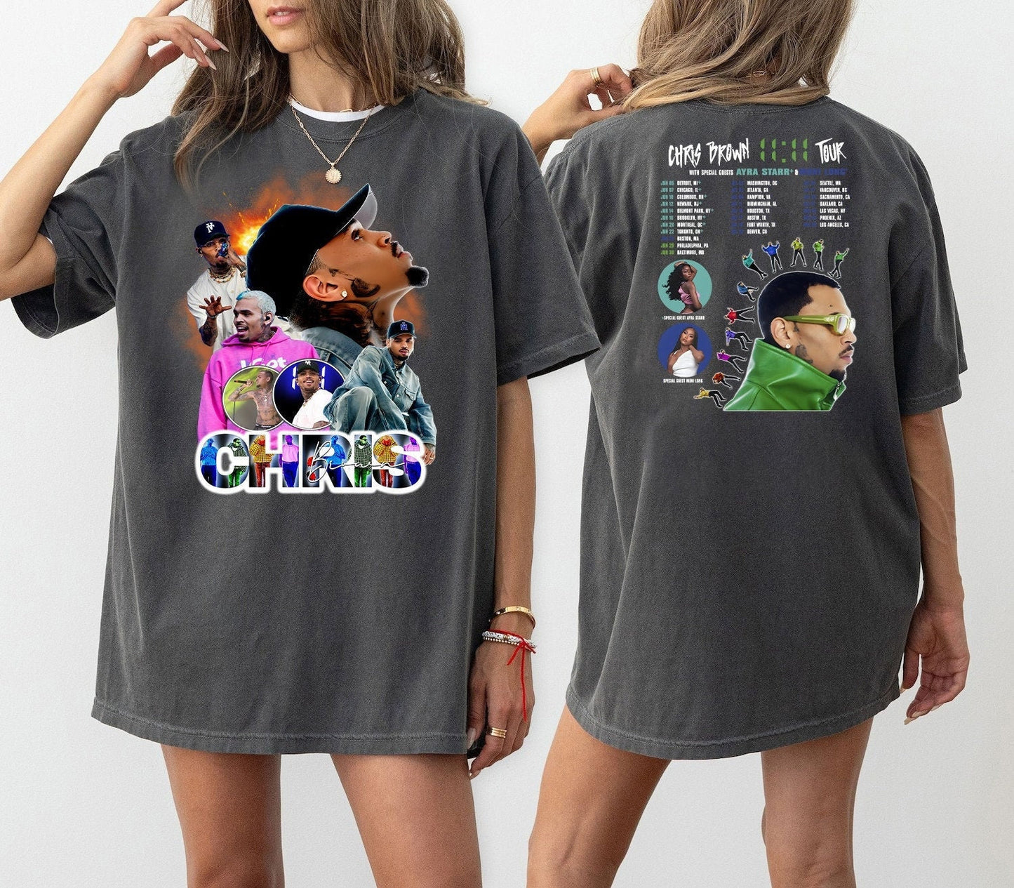 Limited Chris Brown 11:11 Tour 2024 Shirt, Chris Brown Shirt, Chris Brown Breezy