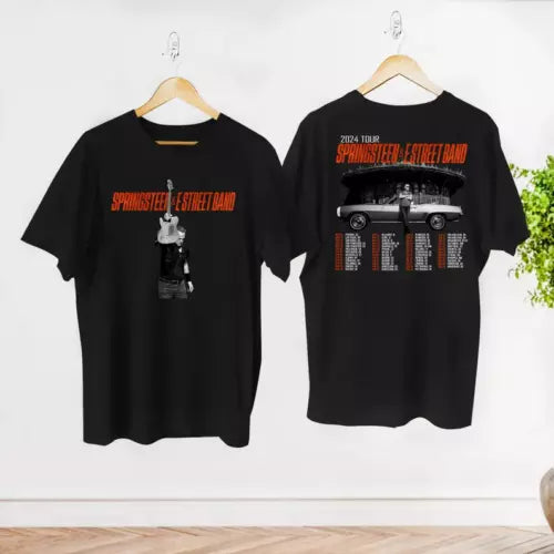 Bruce Springsteen 2024 Tour Shirt, E Street Band And Bruce Springsteen Tour Shirt