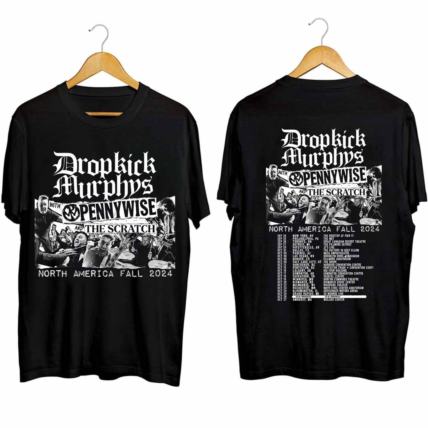 Dropkick Murphys - Fall 2024 North American Tour Shirt