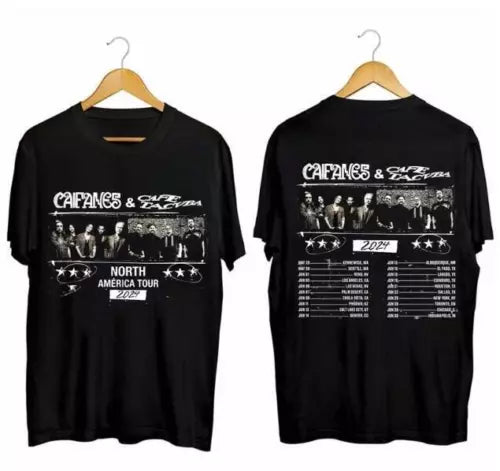 Caifanes and Cafe Tacvba North America Tour 2024 T-Shirt