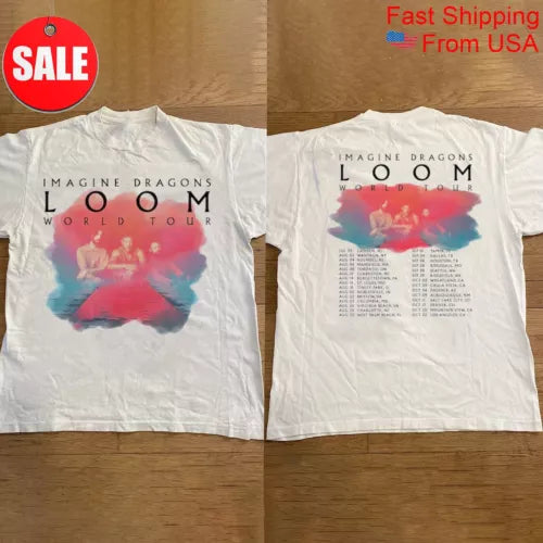 New Imagine Dragons Loom Tour 2024 Gift For Fans Shirt