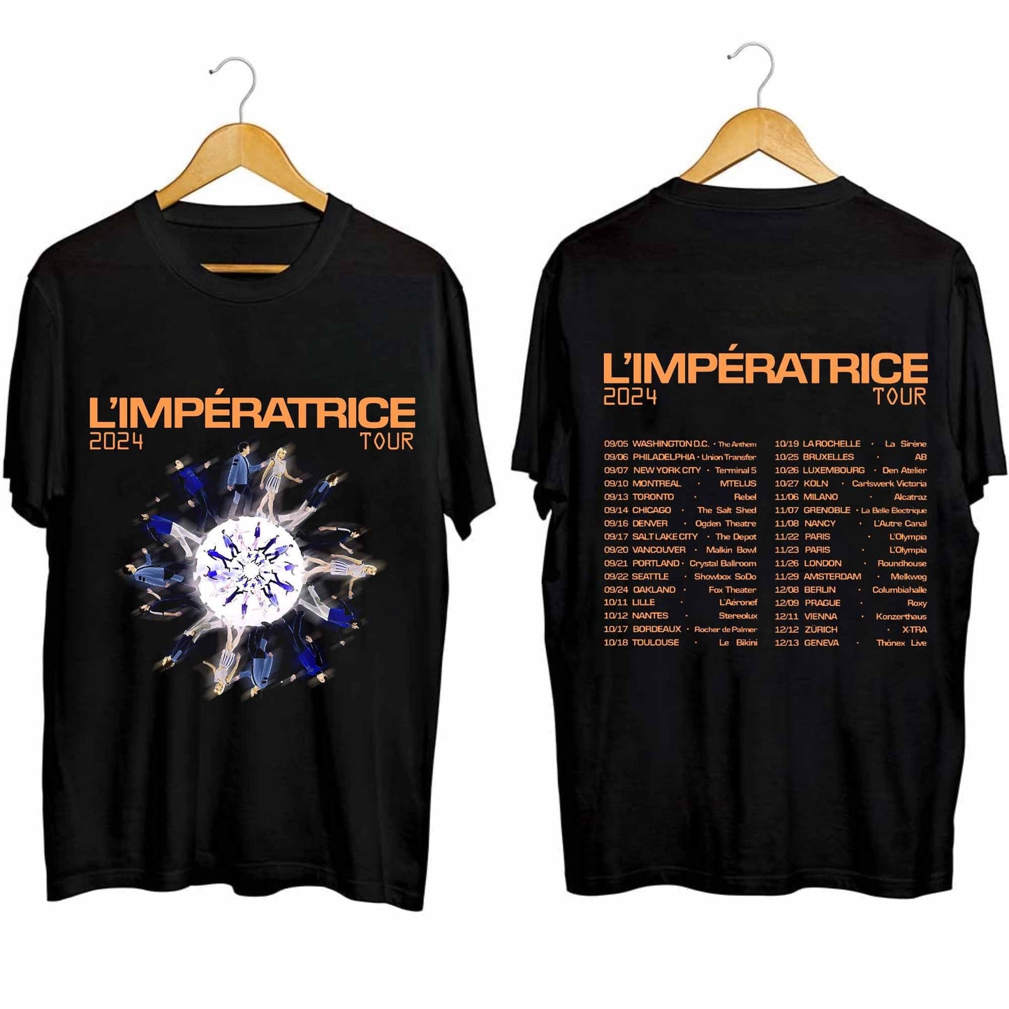 LImpratrice 2024 Tour Shirt, LImpratrice Band Fan Shirt